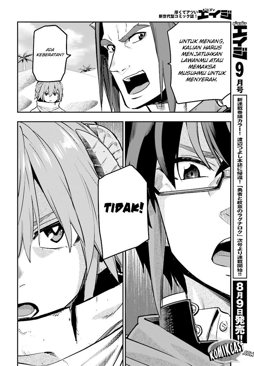 Konjiki no Moji Tsukai: Yuusha Yonin ni Makikomareta Unique Cheat Chapter 43 Gambar 5