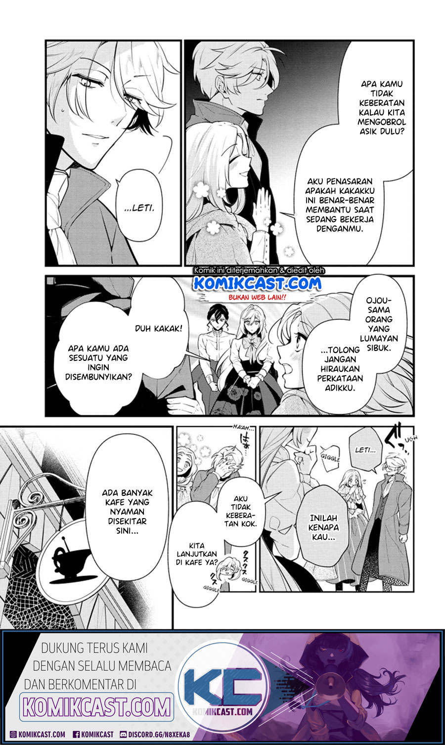 Koushaku Reijou no Tashinami Chapter 53 Gambar 10