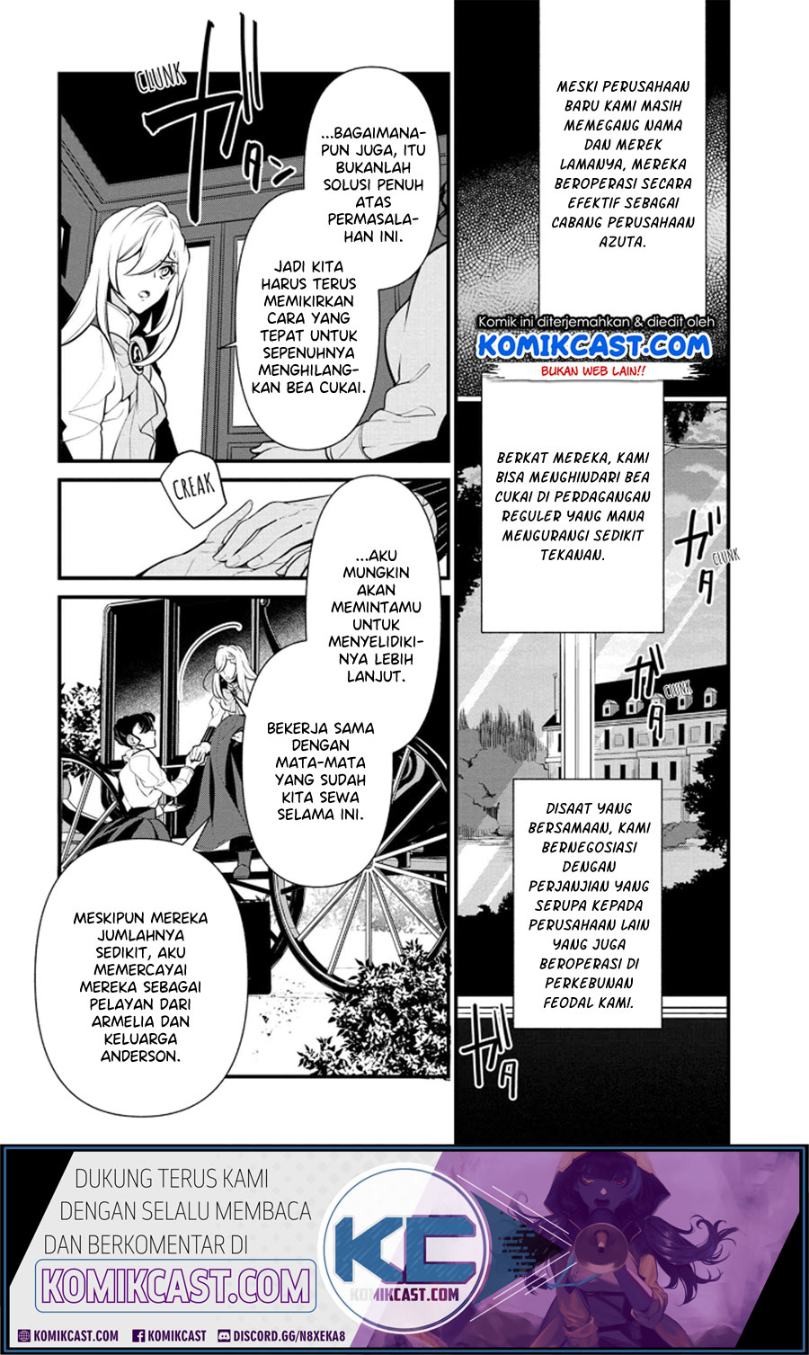 Koushaku Reijou no Tashinami Chapter 53 Gambar 23