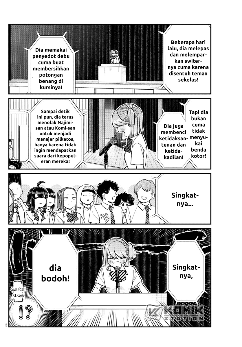 Komi-san wa Komyushou Desu Chapter 203 Gambar 4