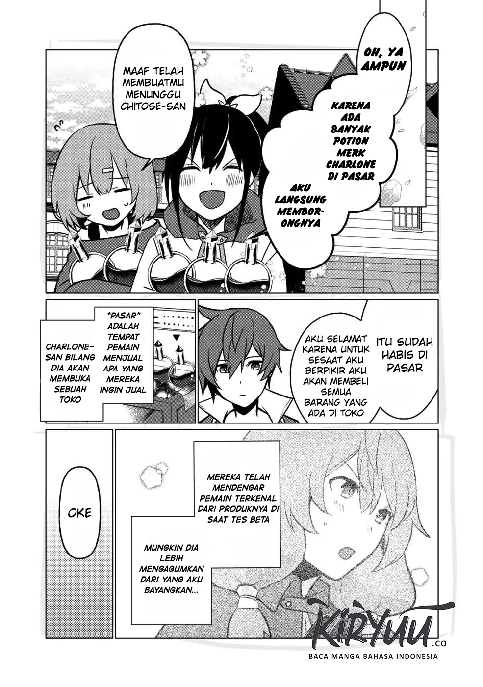 Hai Gamer na Imouto to Hajimeru VRMMO Seikatsu Chapter 4 Gambar 14