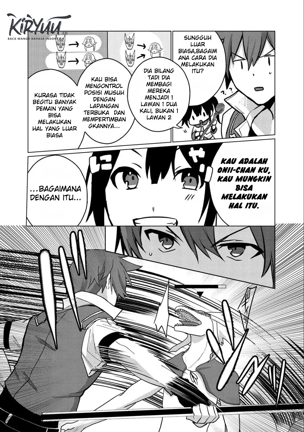 Hai Gamer na Imouto to Hajimeru VRMMO Seikatsu Chapter 4 Gambar 21