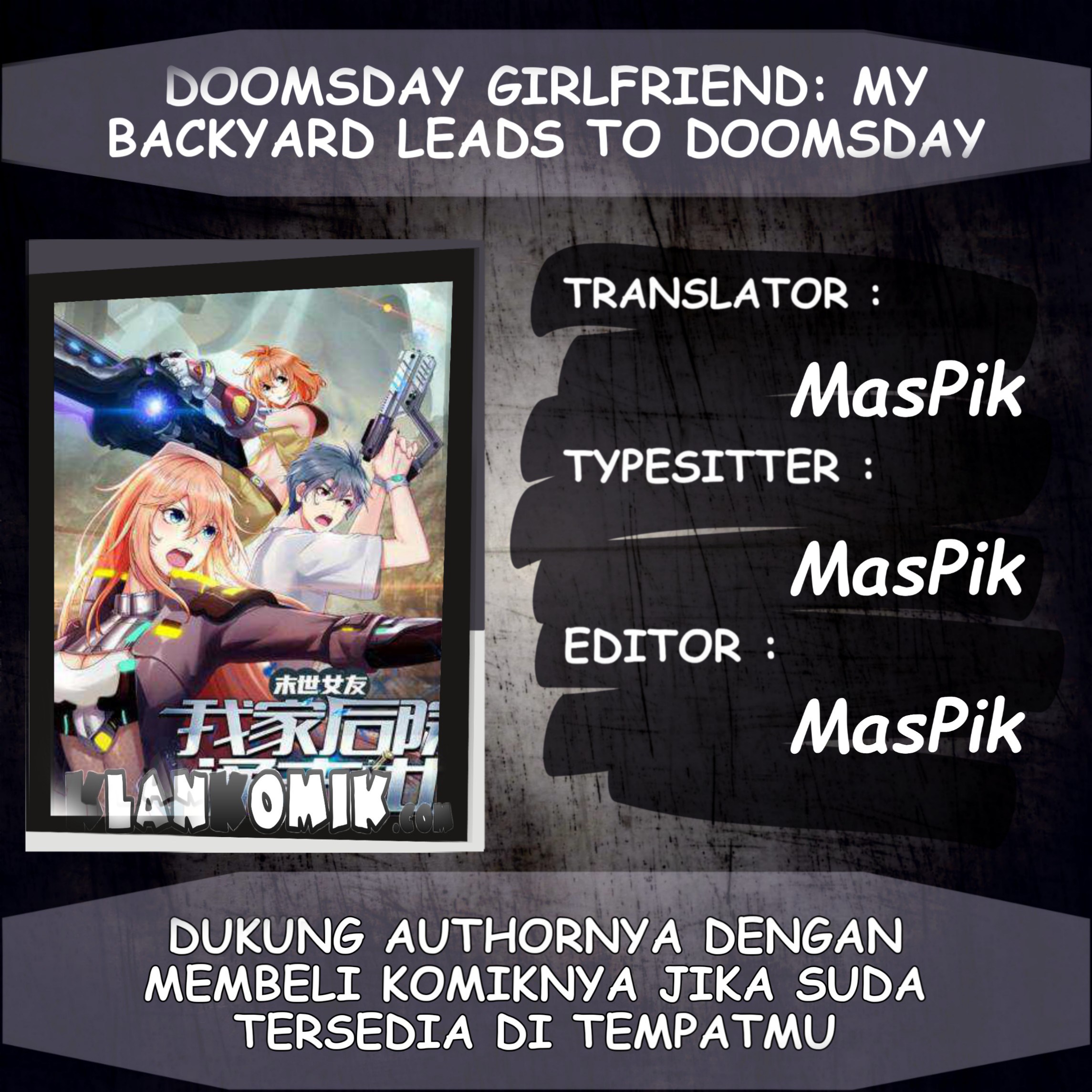 Baca Komik Doomsday Girlfriend: My Backyard Leads to Doomsday Chapter 18 Gambar 1