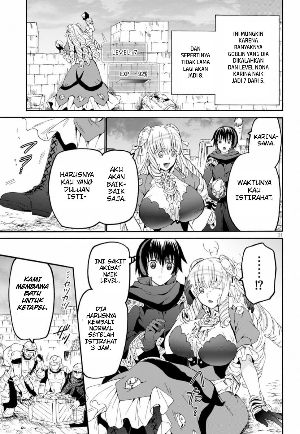 Death March kara Hajimaru Isekai Kyousoukyoku  Chapter 61 Gambar 19