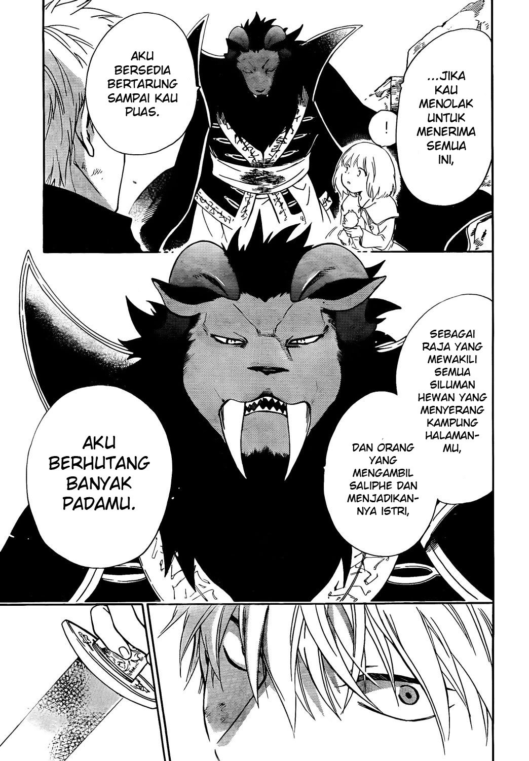 Niehime to Kemono no Ou Chapter 17 Gambar 4