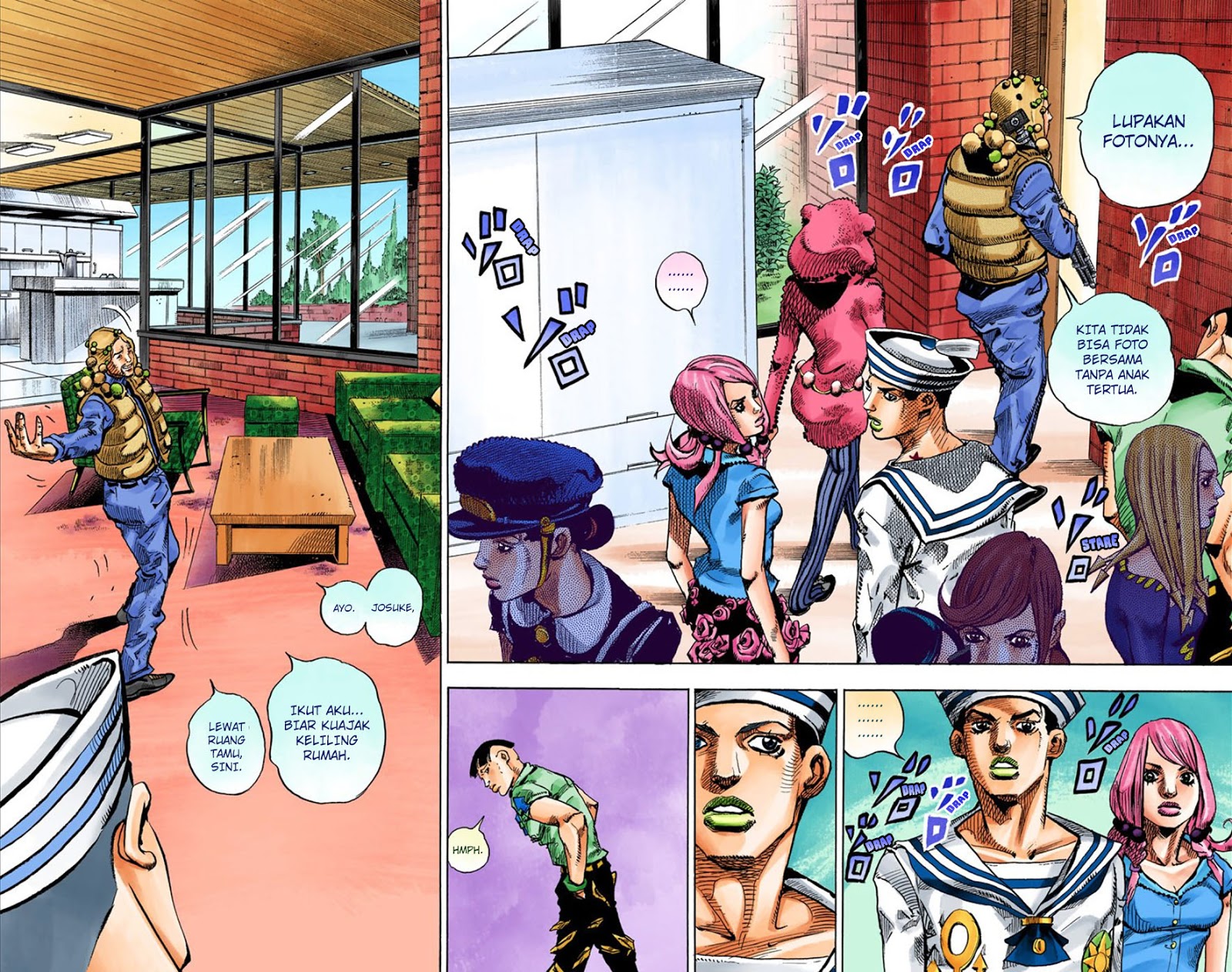 Jojo no Kimyou na Bouken – Jojorion Chapter 7 Gambar 21