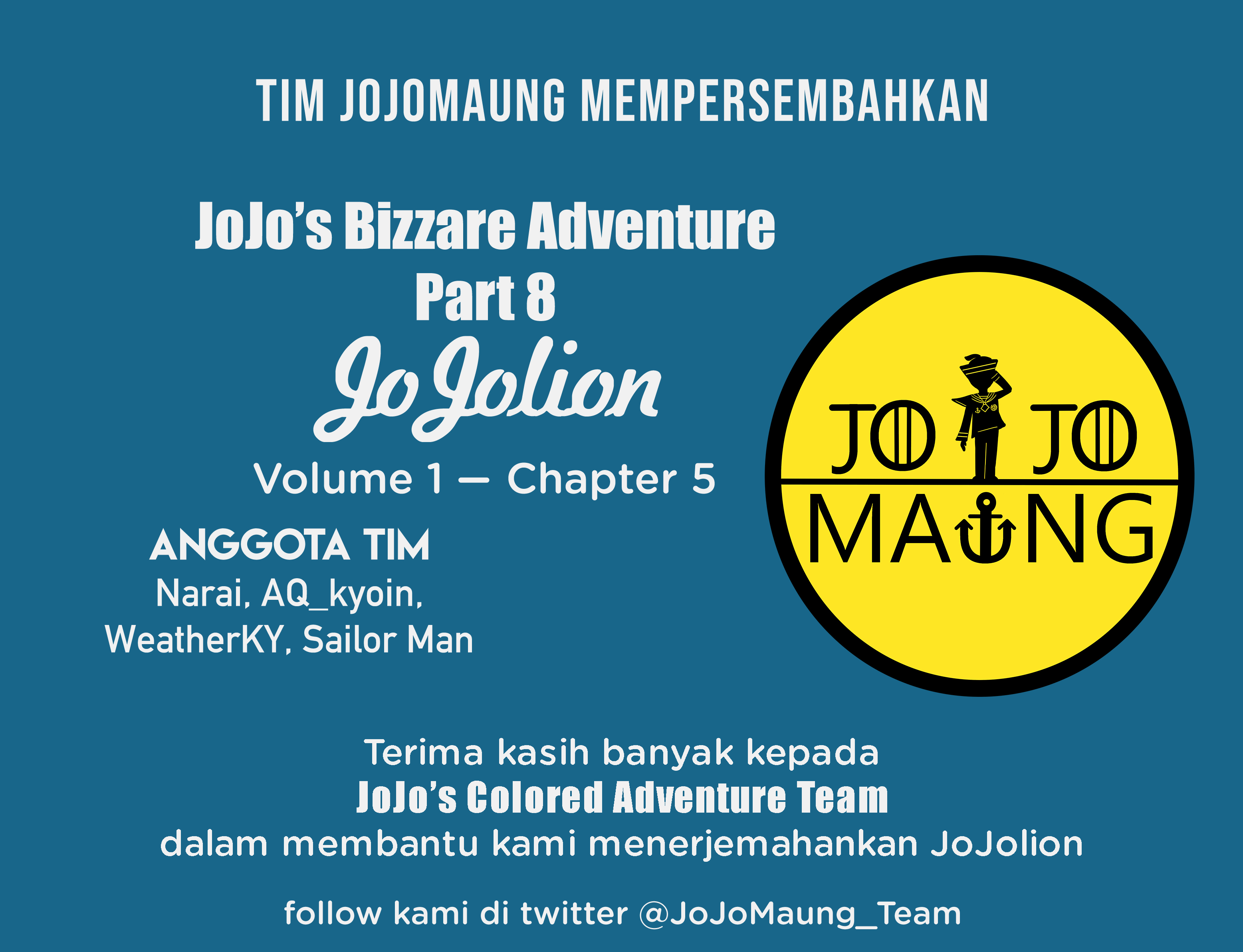 Jojo no Kimyou na Bouken – Jojorion Chapter 5 Gambar 41