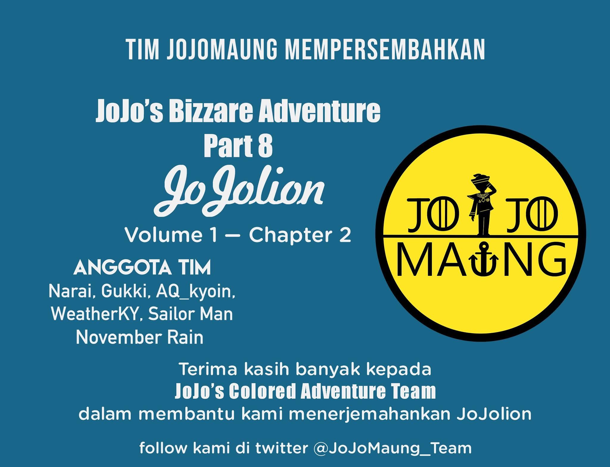 Jojo no Kimyou na Bouken – Jojorion Chapter 2 Gambar 45