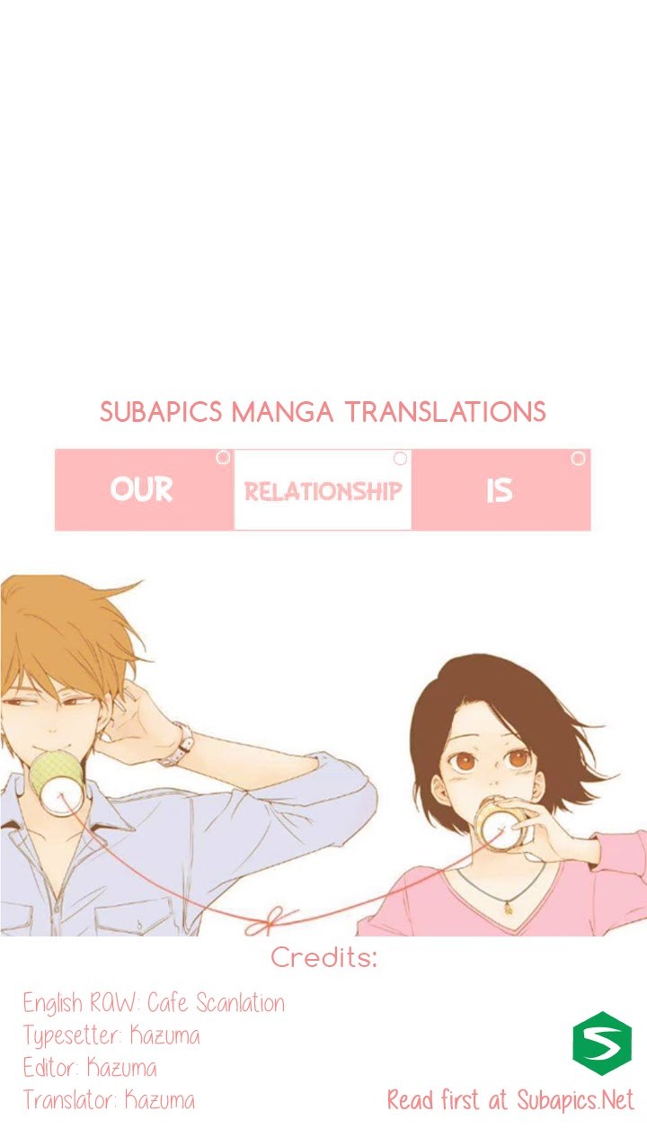 Baca Komik Our Relationship Is… Chapter 7 Gambar 1