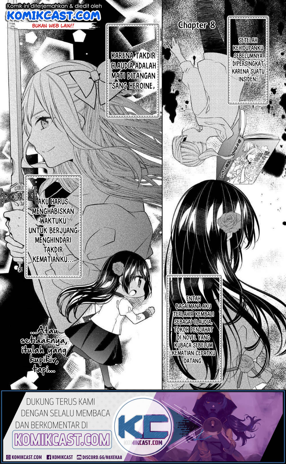 Baca Manga Watashi wa Akuyaku Reijou Nanka Janai~! ! Yami Tsukaidakaratte Kanarazushimo Akuyakuda to Omou na yo! Chapter 8 Gambar 2