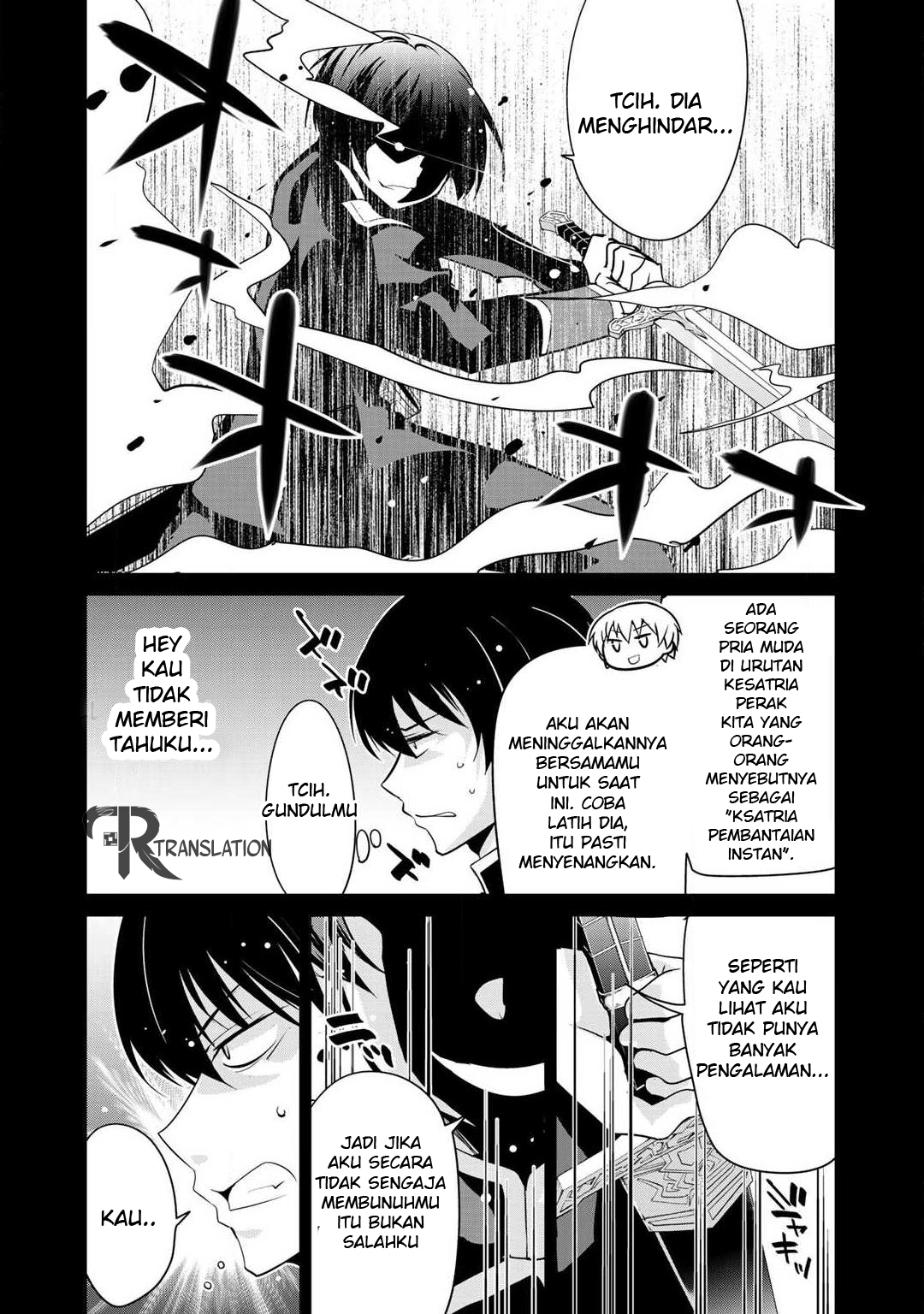 Saikyou no Kurokishi Sentou Maid ni Tenshoku shimashita Chapter 5 Gambar 11