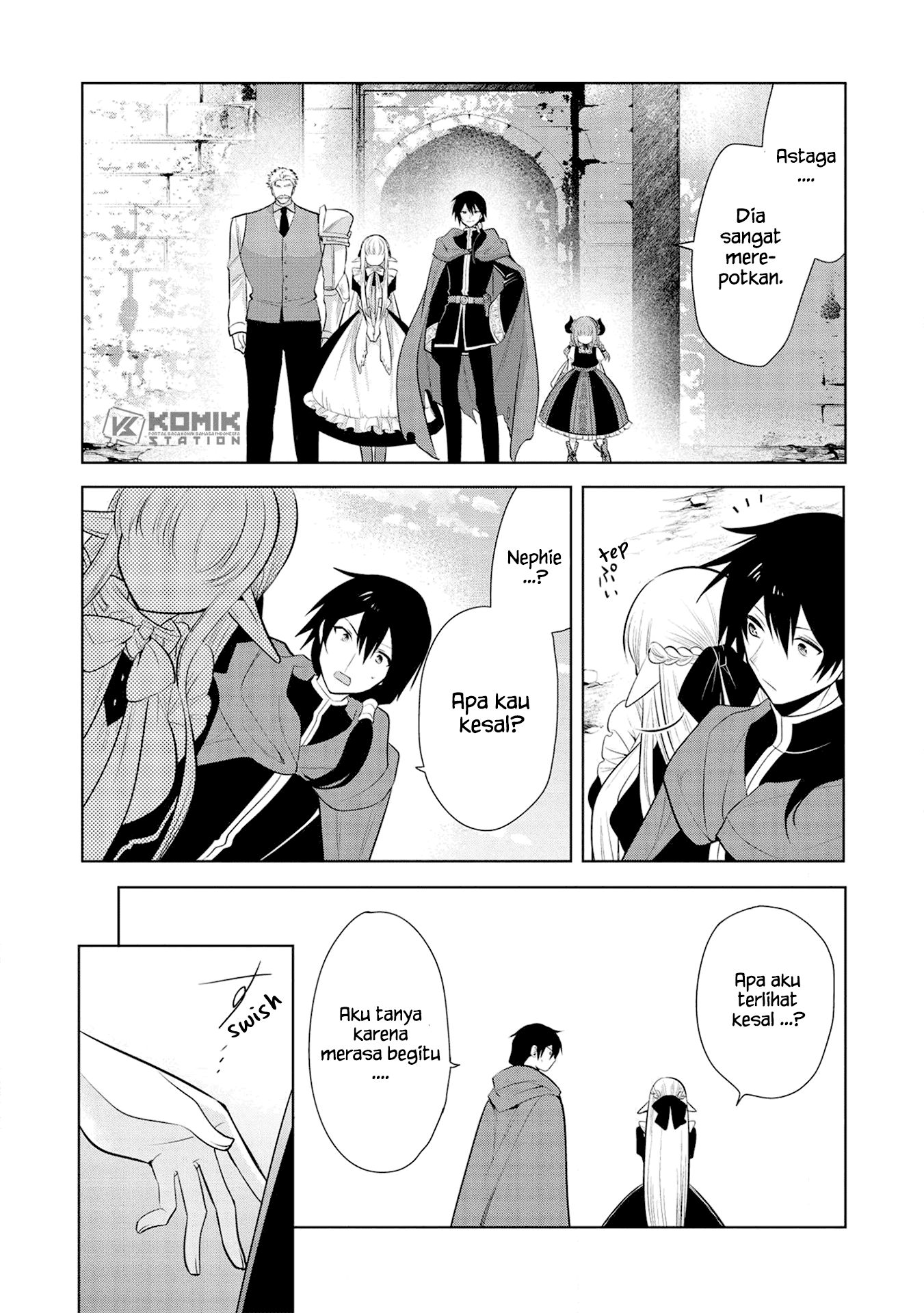 Maou no Ore ga Dorei Elf wo Yome ni Shitanda ga, Dou Medereba Ii? Chapter 24 Gambar 20