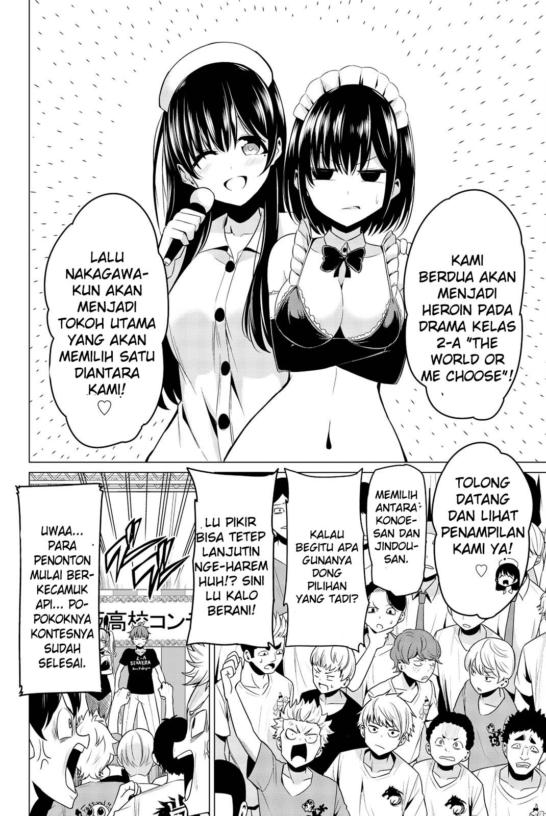 Sekai ka Kanojo ka Erabenai  Chapter 27 Gambar 14