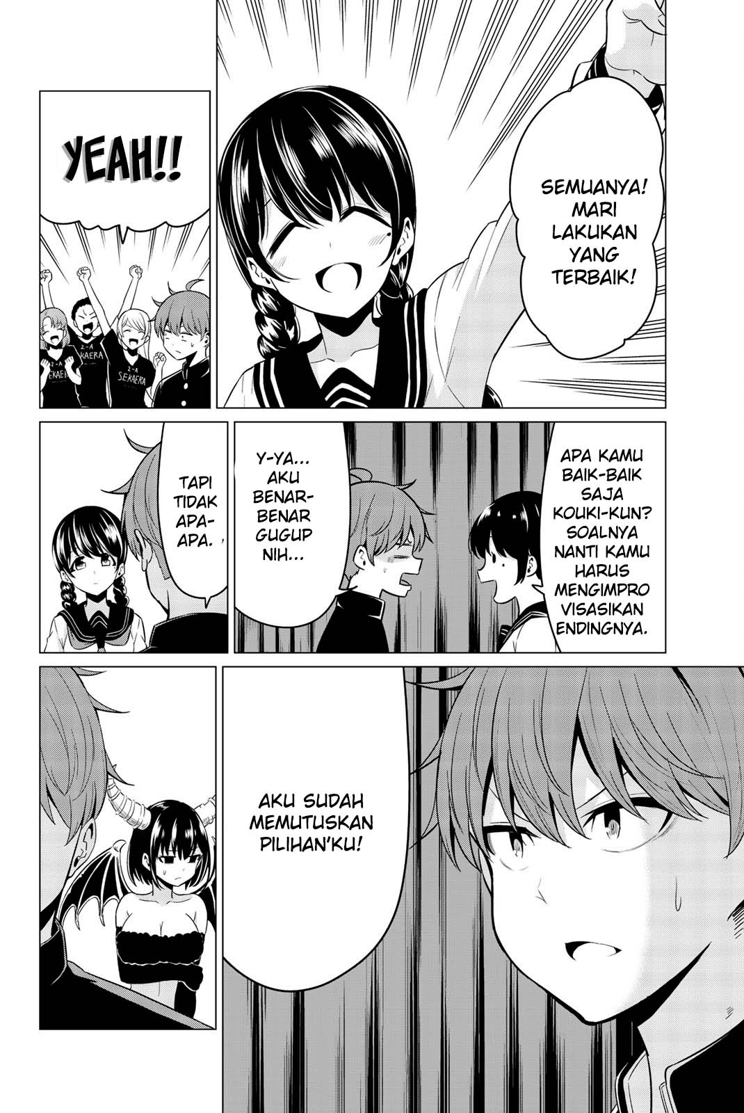 Sekai ka Kanojo ka Erabenai  Chapter 27 Gambar 26