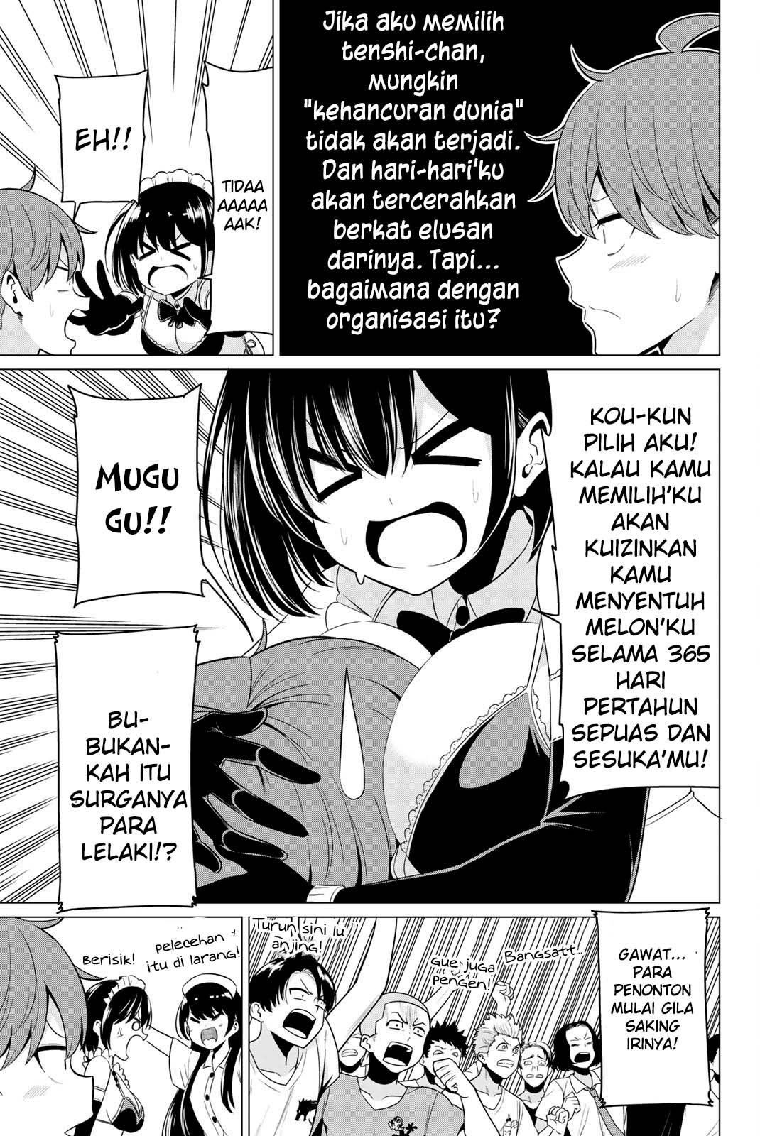 Sekai ka Kanojo ka Erabenai  Chapter 27 Gambar 5