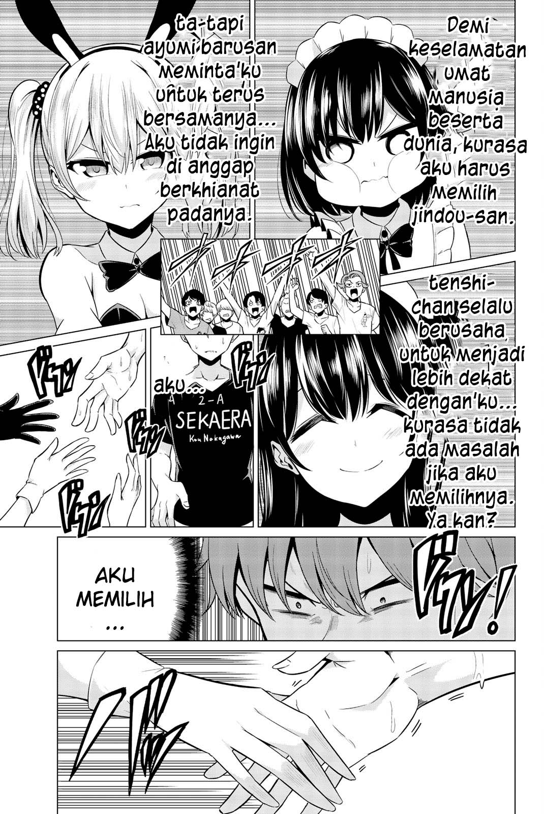 Sekai ka Kanojo ka Erabenai  Chapter 27 Gambar 9