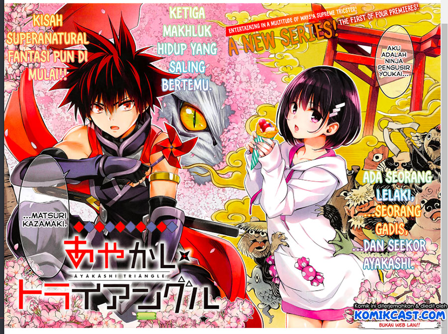 Ayakashi Triangle Chapter 1.1 Gambar 4