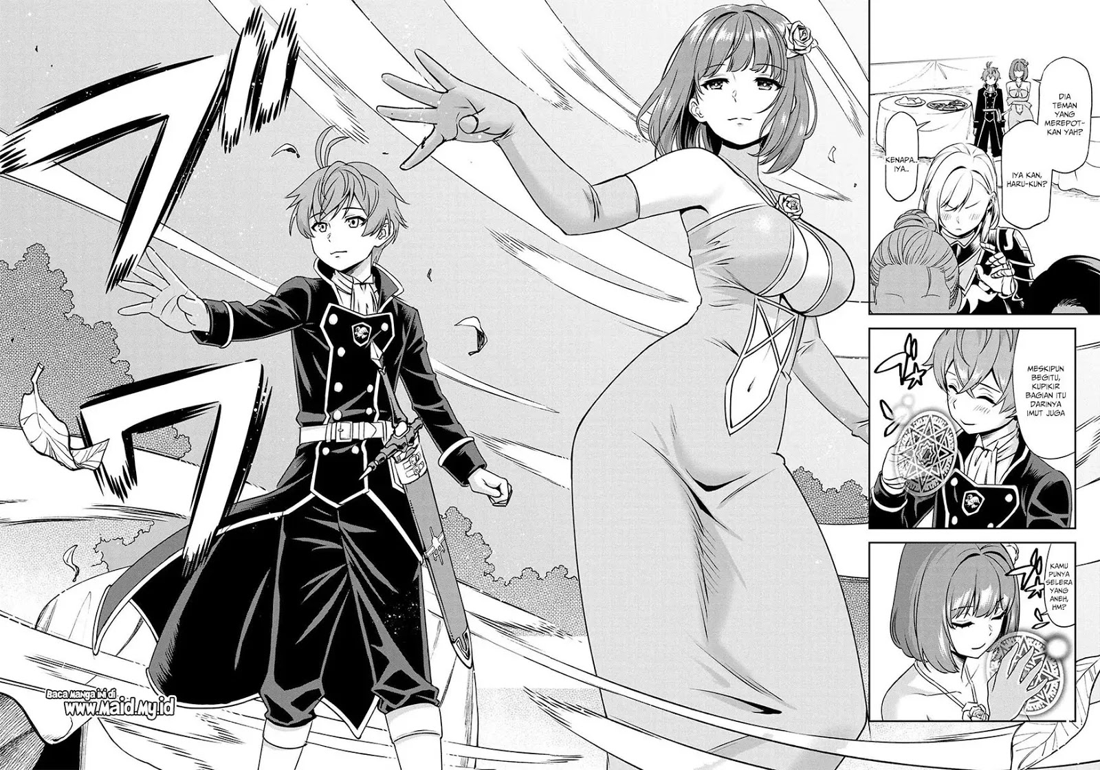 Toshiue elite onna kishi ga boku no mae de dake kawaii Chapter 3.2 Gambar 17