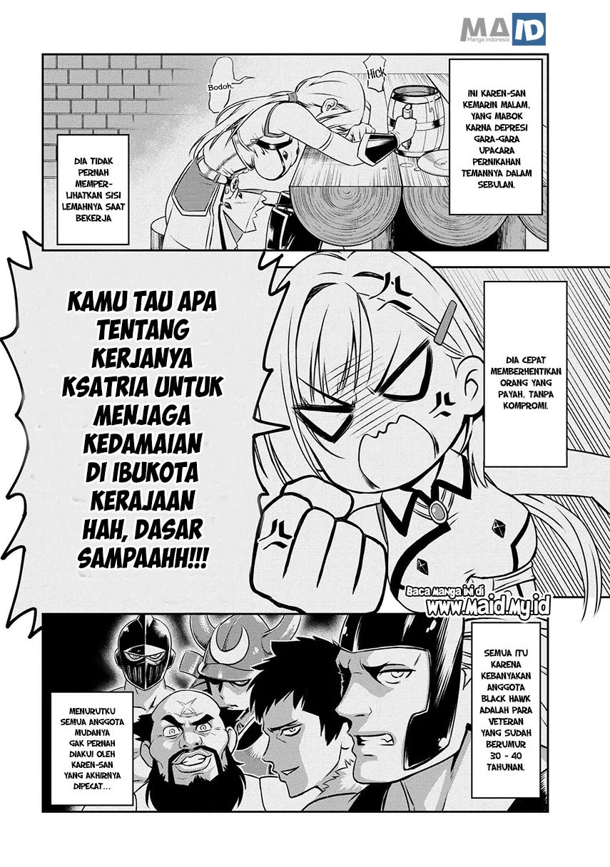 Toshiue elite onna kishi ga boku no mae de dake kawaii Chapter 2.1 Gambar 10