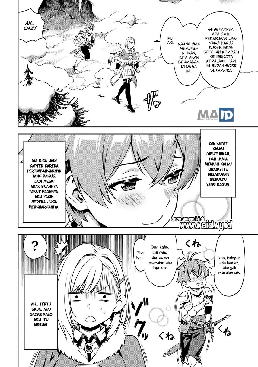 Toshiue elite onna kishi ga boku no mae de dake kawaii Chapter 2.1 Gambar 12