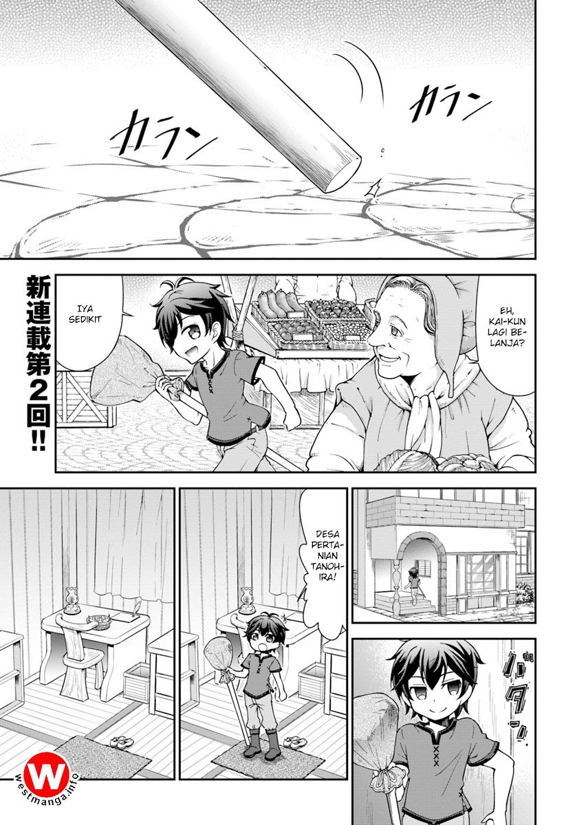 Baca Komik Tenohira Kaitaku Mura de Isekai Kenkokuki: Fueteku Yome-tachi to Nonbiri Mujintou Life (fix) Chapter 2 Gambar 1