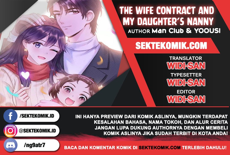 Baca Komik The Wife Contract and My Daughter’s Nanny Chapter 6 Gambar 1