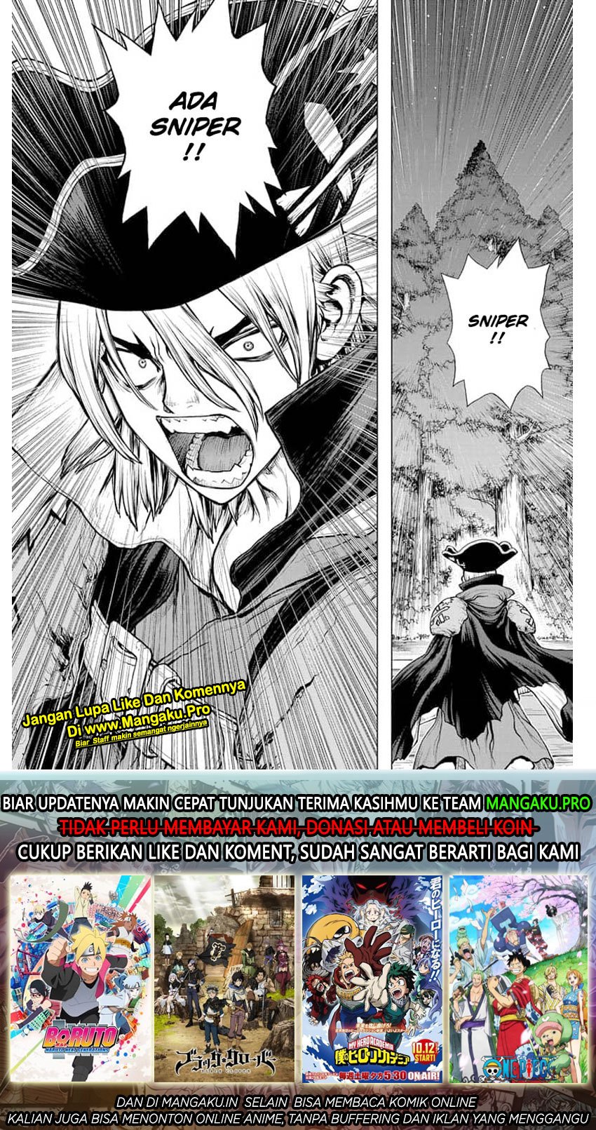 Dr. Stone Chapter 158 Gambar 21