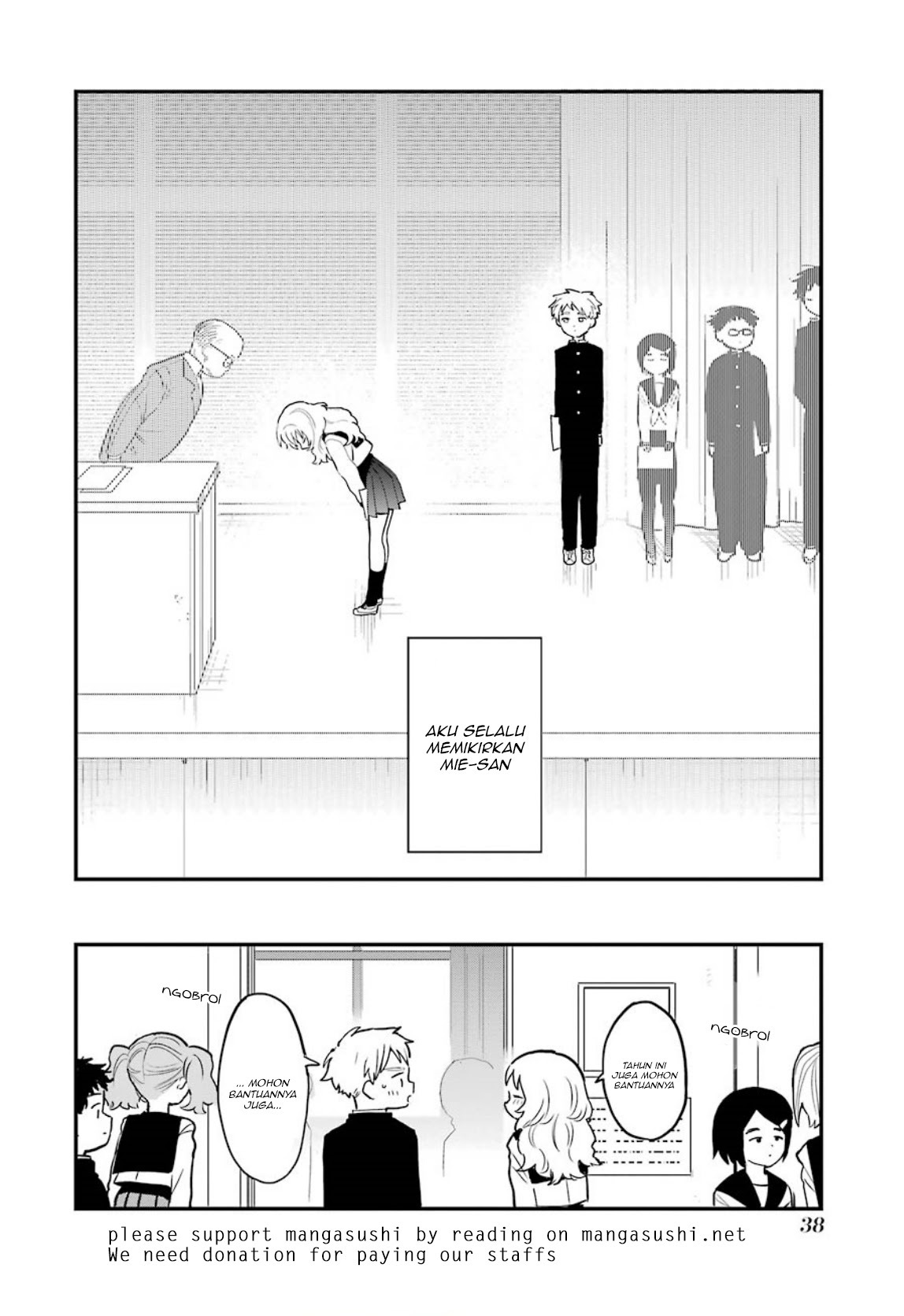 Sukinako ga Megane wo Wasureta Chapter 30 Gambar 15