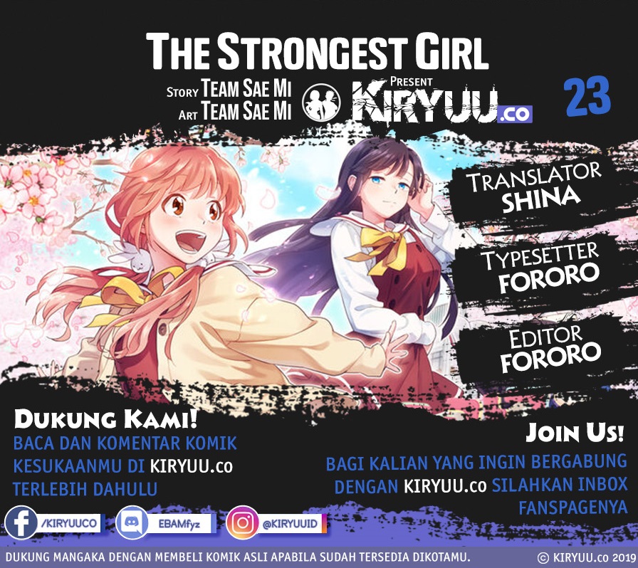 Baca Komik The Strongest Girl Chapter 23 Gambar 1