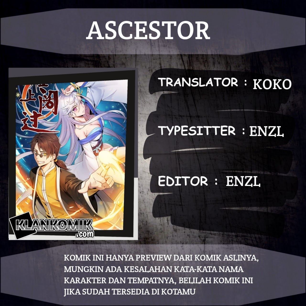 Baca Komik Ancestor Chapter 00 Gambar 1