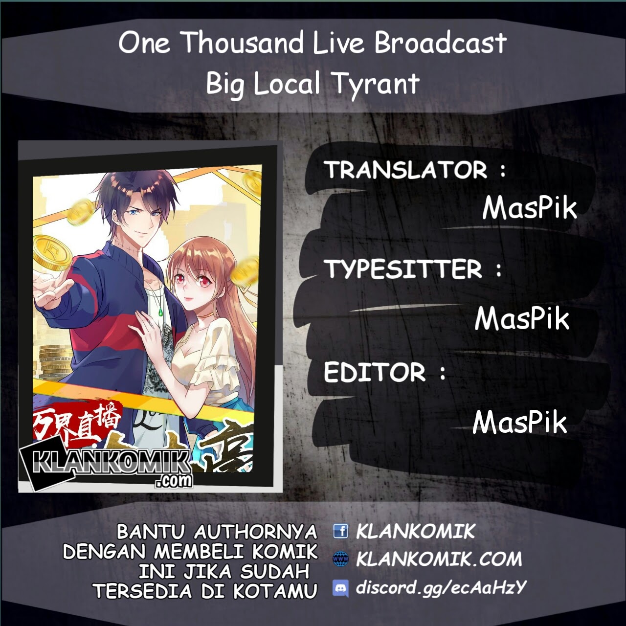 Baca Komik One Thousand Live Broadcast Big Local Tyrant Chapter 3 Gambar 1