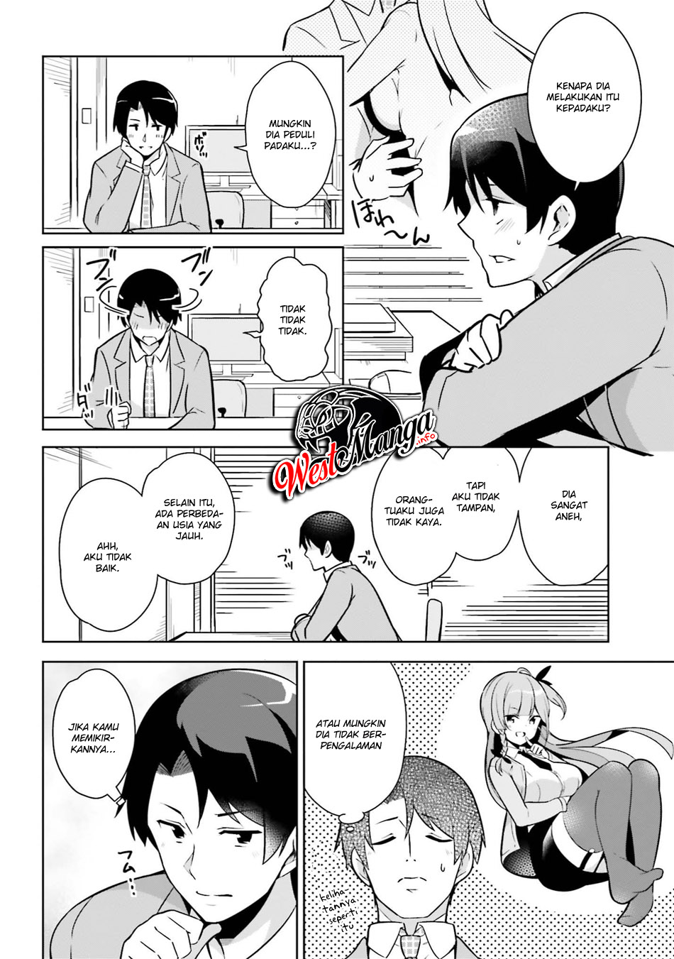 Senpai! Let's Have an Office Romance ♪ Chapter 1 Gambar 10