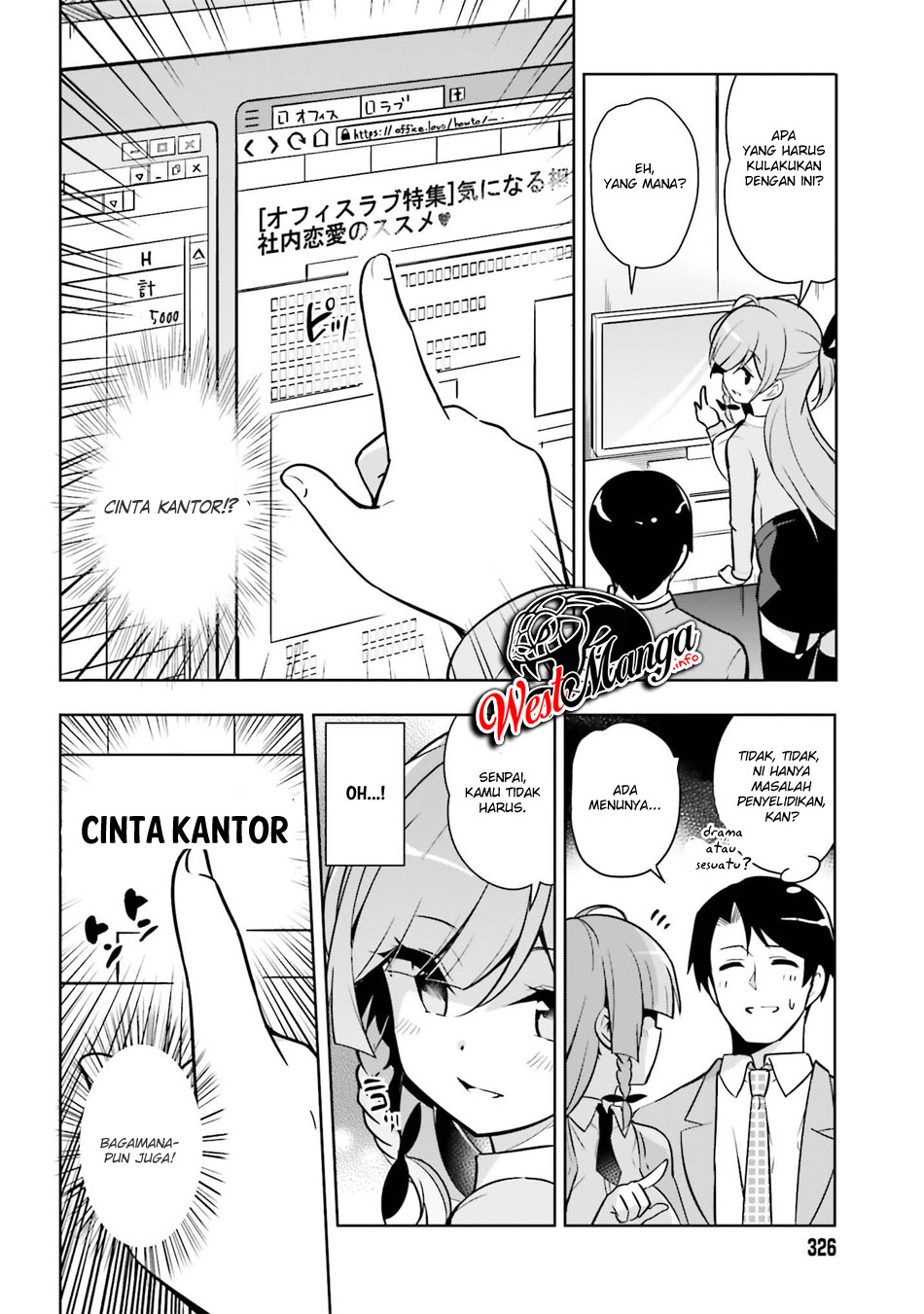 Senpai! Let's Have an Office Romance ♪ Chapter 1 Gambar 12