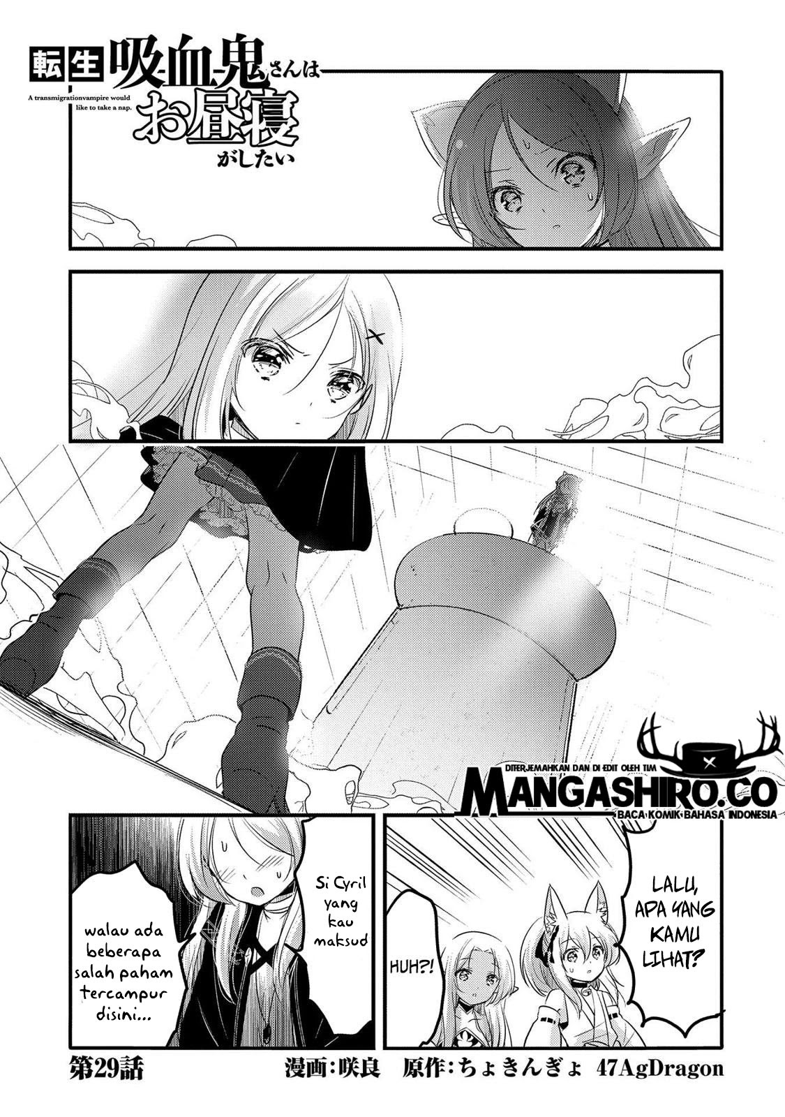 Baca Manga Tensei Kyuuketsukisan wa Ohirune ga Shitai Chapter 29 Gambar 2