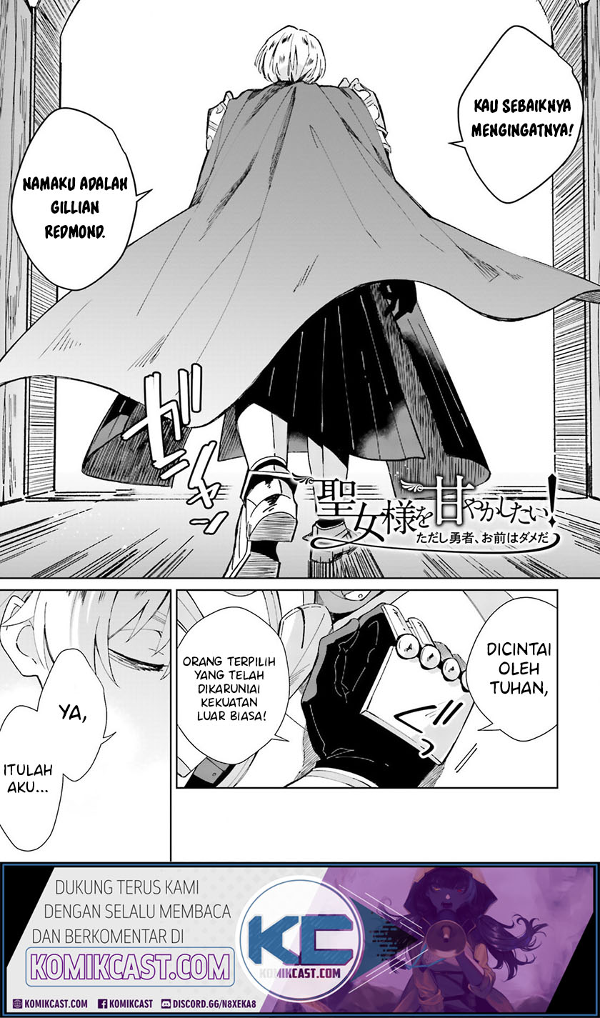 Baca Manga Seijo-sama wo Amayakashitai! Tadashi Yuusha, Omae wa Dame da Chapter 4 Gambar 2