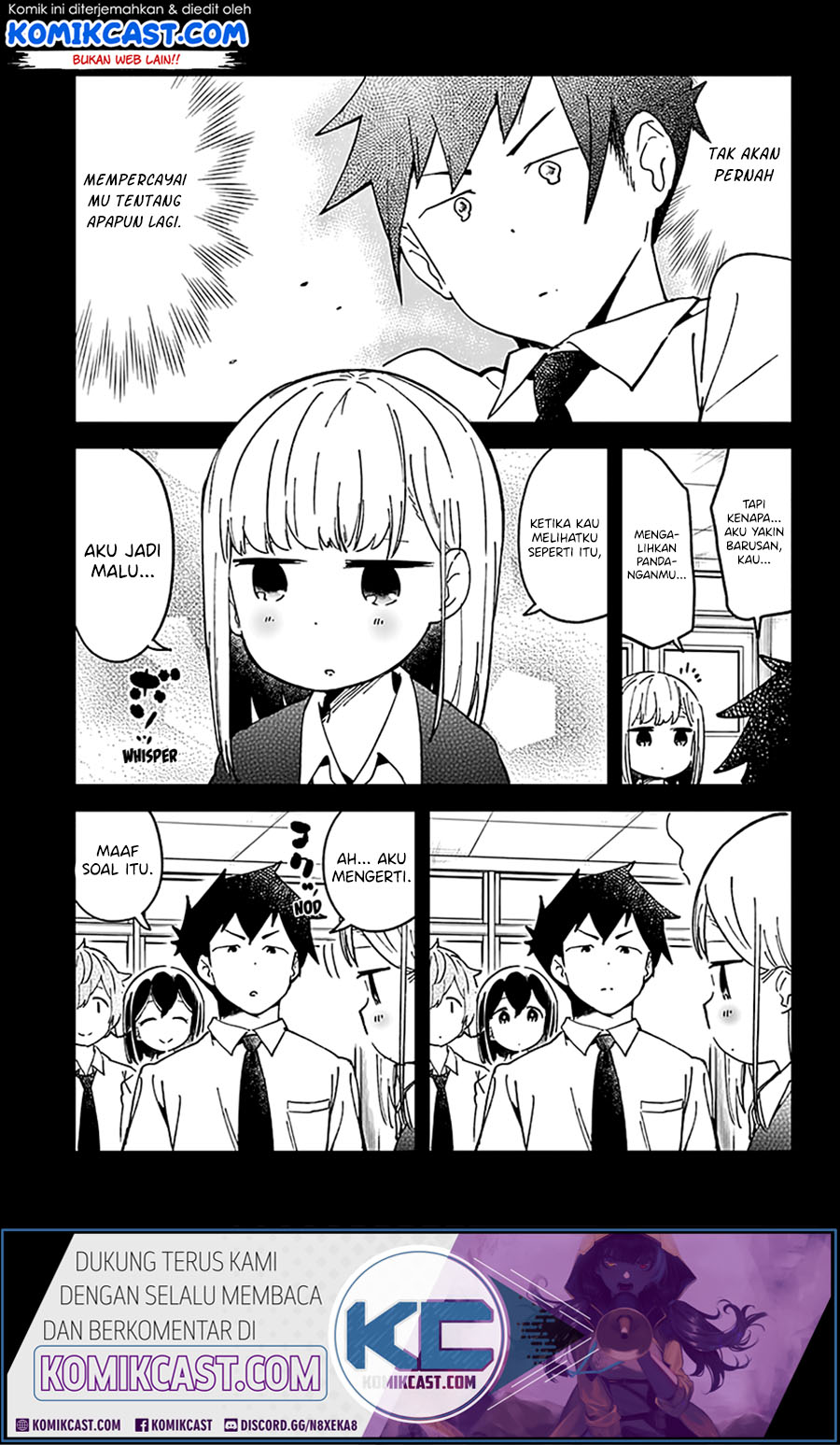 Aharen-san wa Hakarenai Chapter 41 Gambar 17