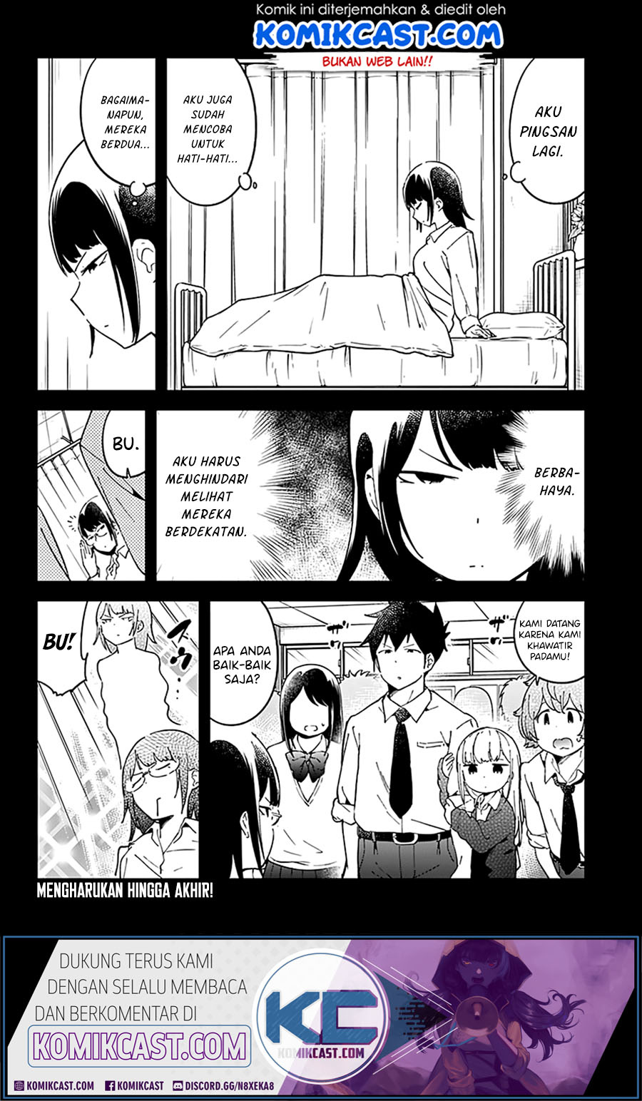 Aharen-san wa Hakarenai Chapter 40 Gambar 14