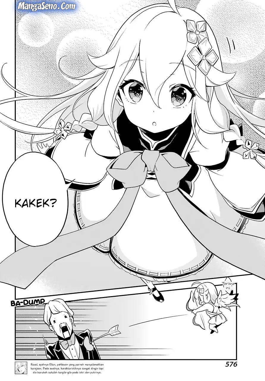 Chichi wa Eiyuu, Haha wa Seirei, Musume no Watashi wa Tenseisha Chapter 4 Gambar 4