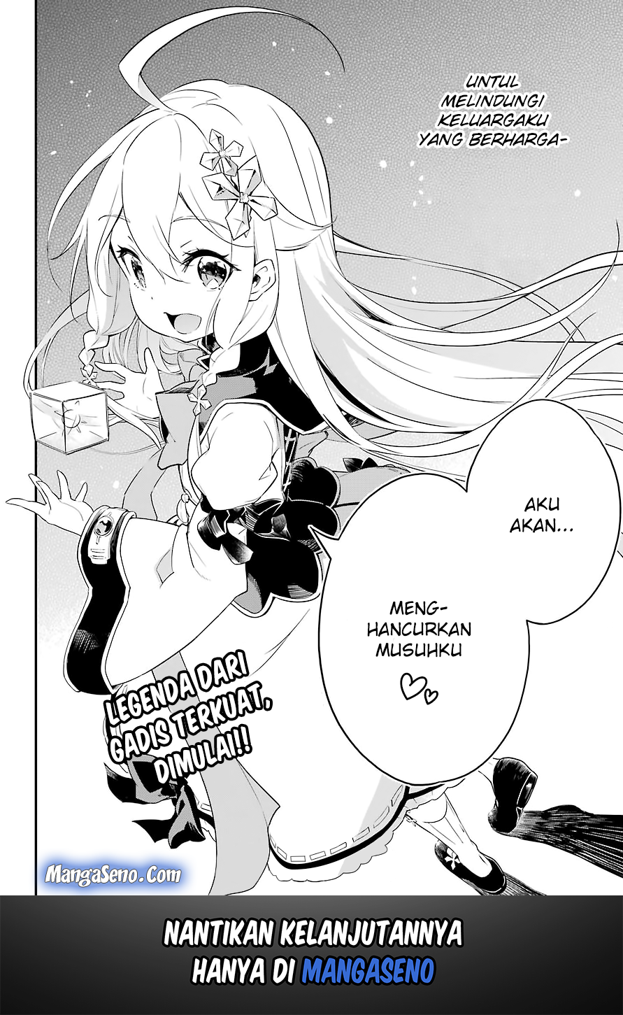 Chichi wa Eiyuu, Haha wa Seirei, Musume no Watashi wa Tenseisha Chapter 1 Gambar 36