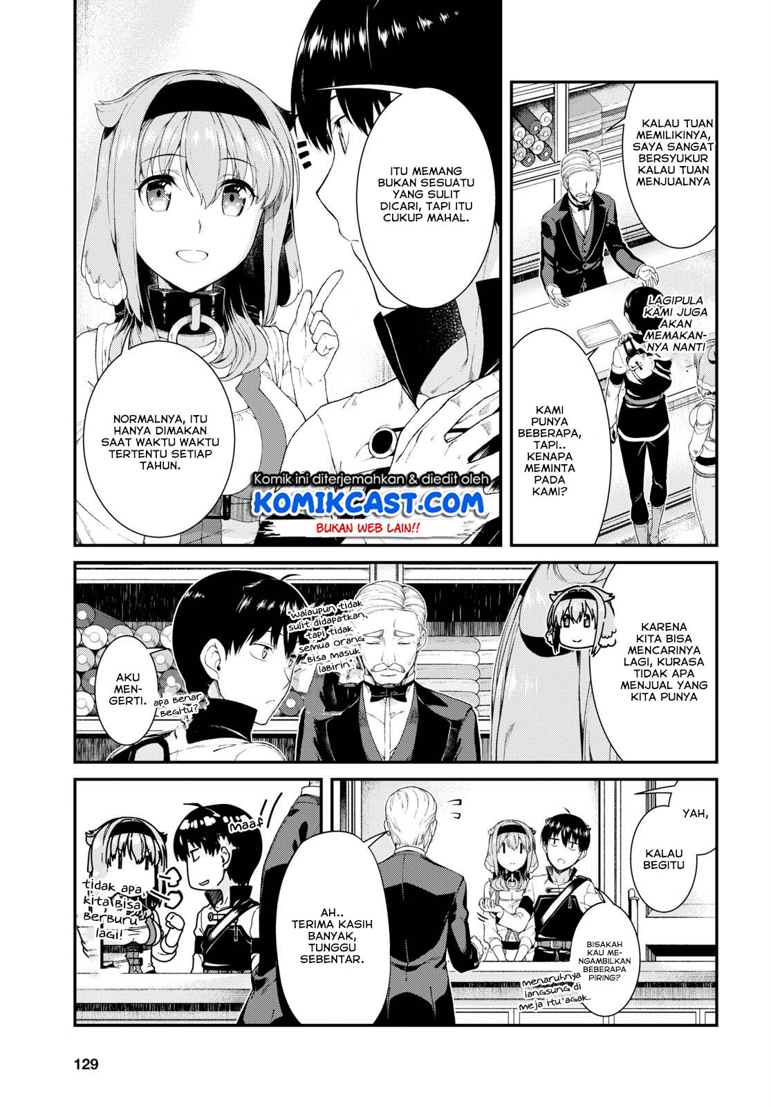 Isekai Meikyuu de Harem wo Chapter 35 Gambar 16