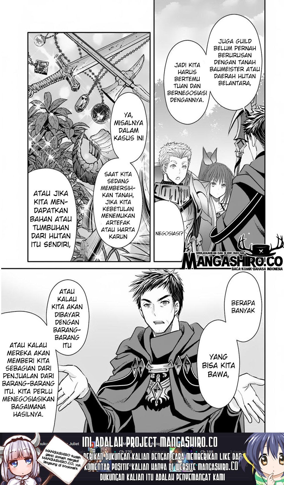 Hachinan tte Sore wa Nai Deshou Chapter 44 Gambar 21