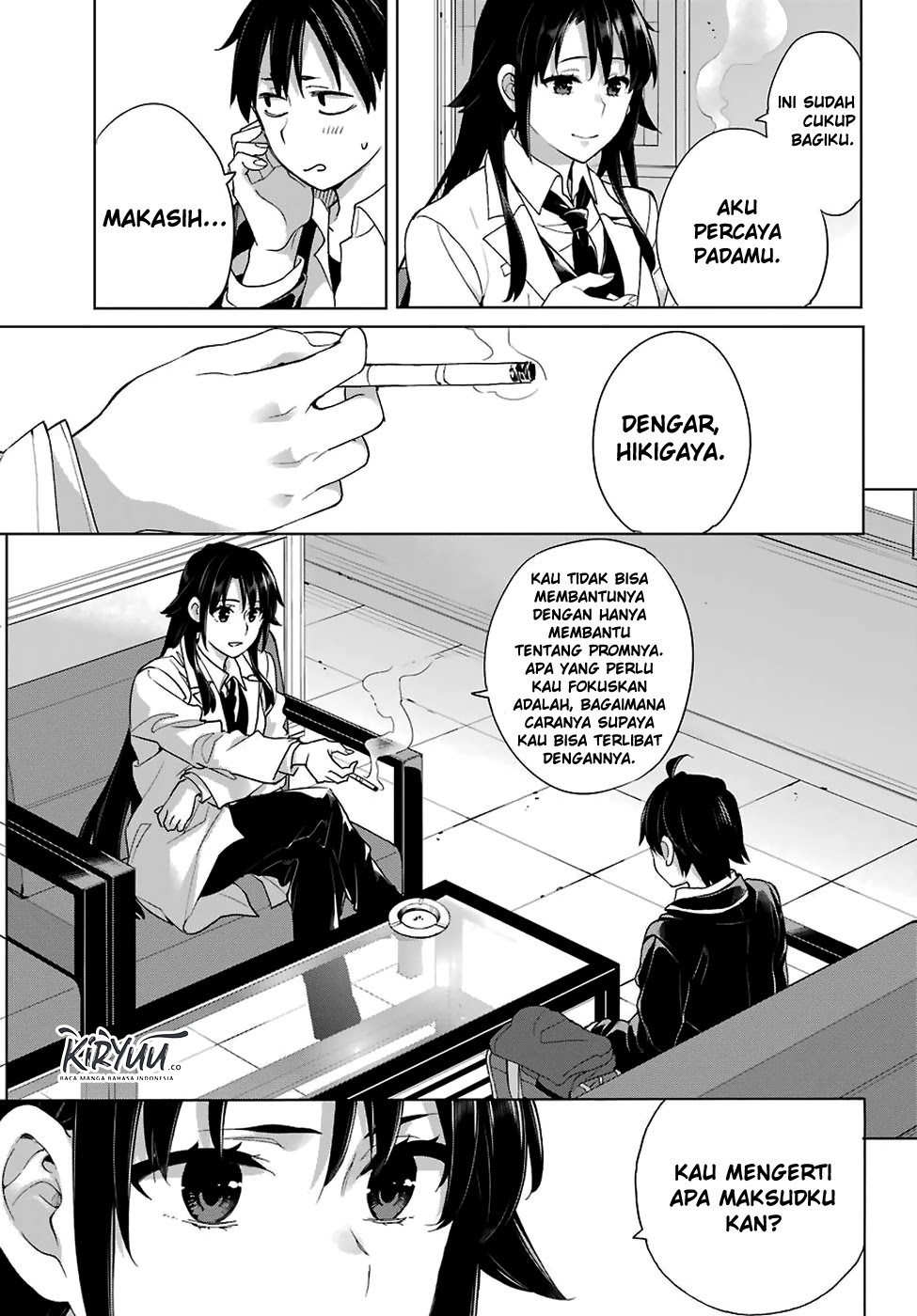 Yahari Ore no Seishun Love Comedy wa Machigatteiru.: Monologue Chapter 76 Gambar 13