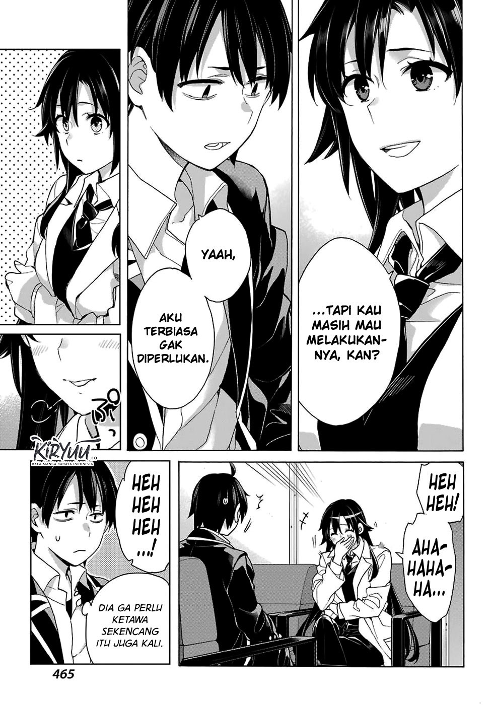 Yahari Ore no Seishun Love Comedy wa Machigatteiru.: Monologue Chapter 76 Gambar 5