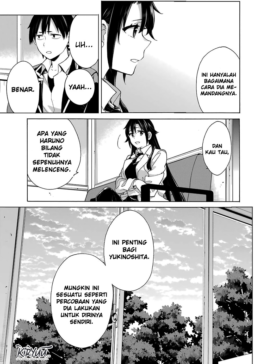 Yahari Ore no Seishun Love Comedy wa Machigatteiru.: Monologue Chapter 76 Gambar 7