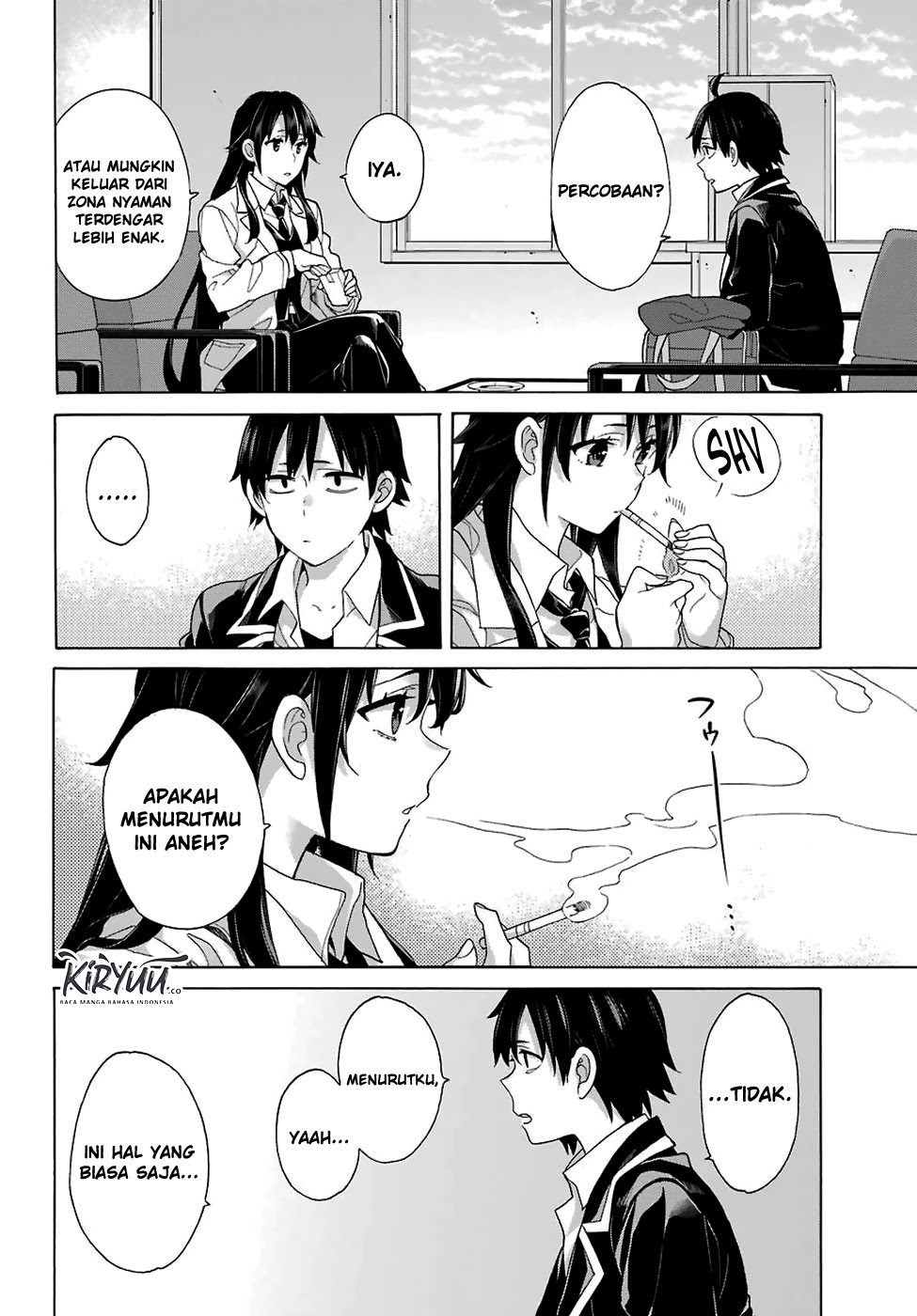 Yahari Ore no Seishun Love Comedy wa Machigatteiru.: Monologue Chapter 76 Gambar 8