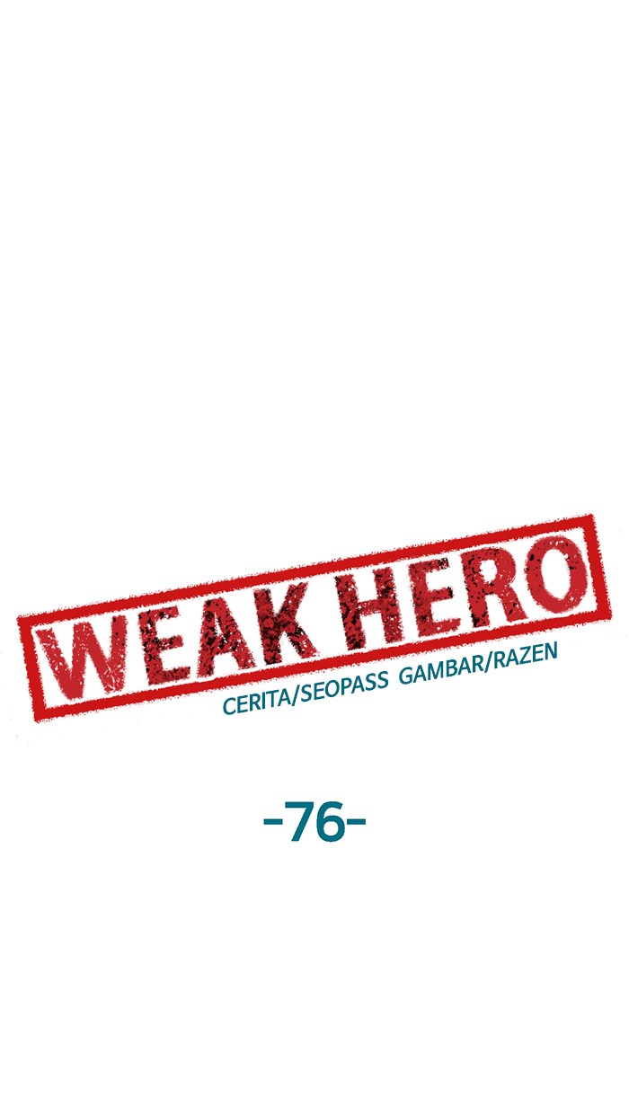 Weak Hero Chapter 76 Gambar 24