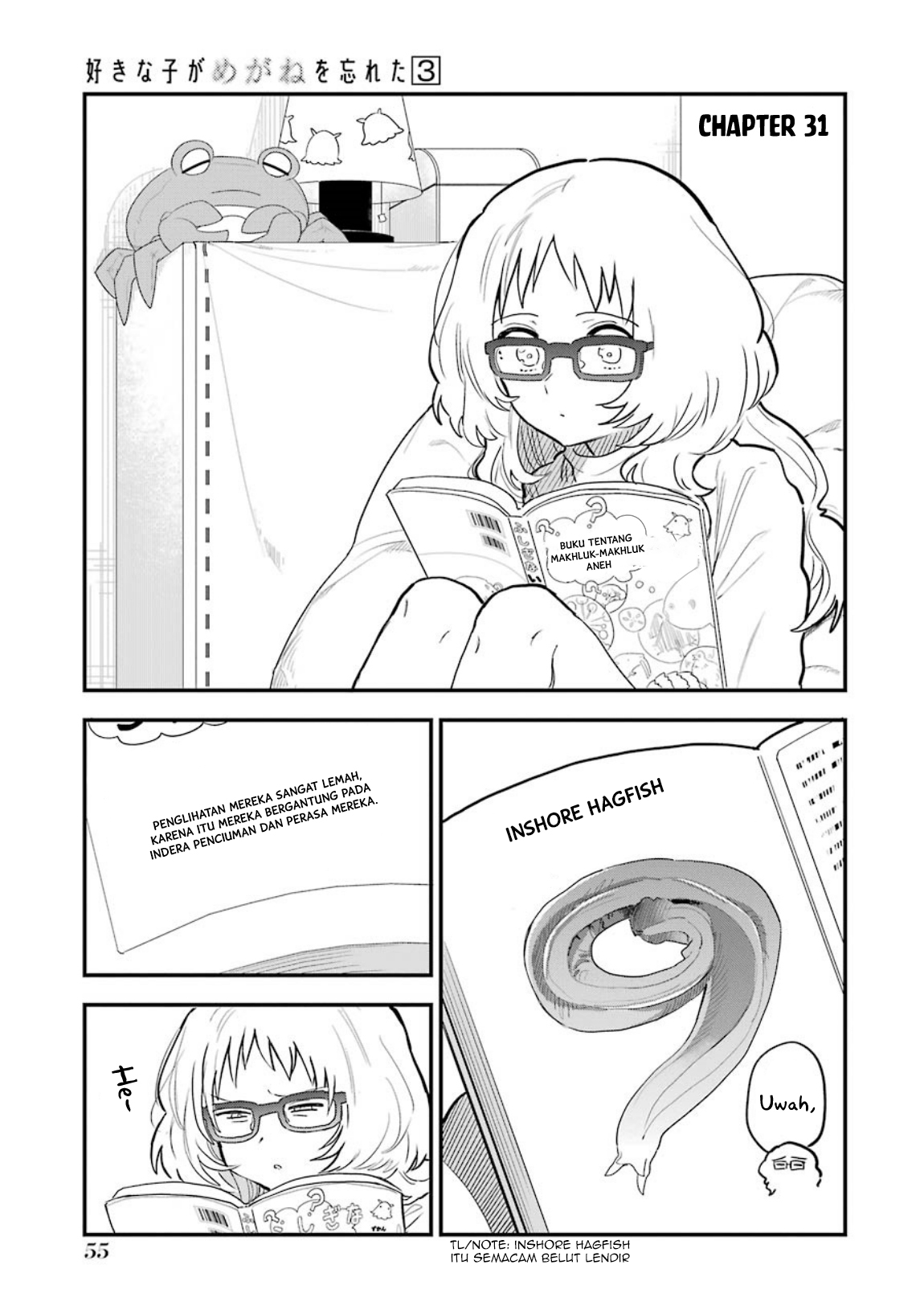 Baca Manga Sukinako ga Megane wo Wasureta Chapter 31 Gambar 2