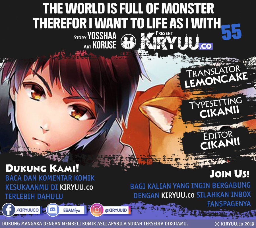 Baca Komik The World is Full of Monsters Now, Therefor I Want to Live as I Wish Chapter 4 Gambar 1