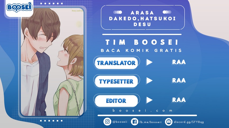 Baca Komik Arasa Dakedo Hatsukoi desu Chapter 7 Gambar 1