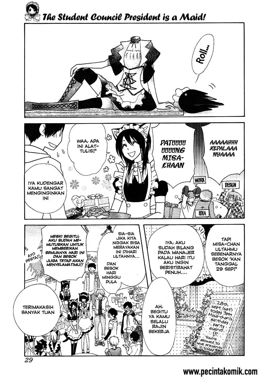 Kaichou wa Maid-sama! Chapter 40 Gambar 6